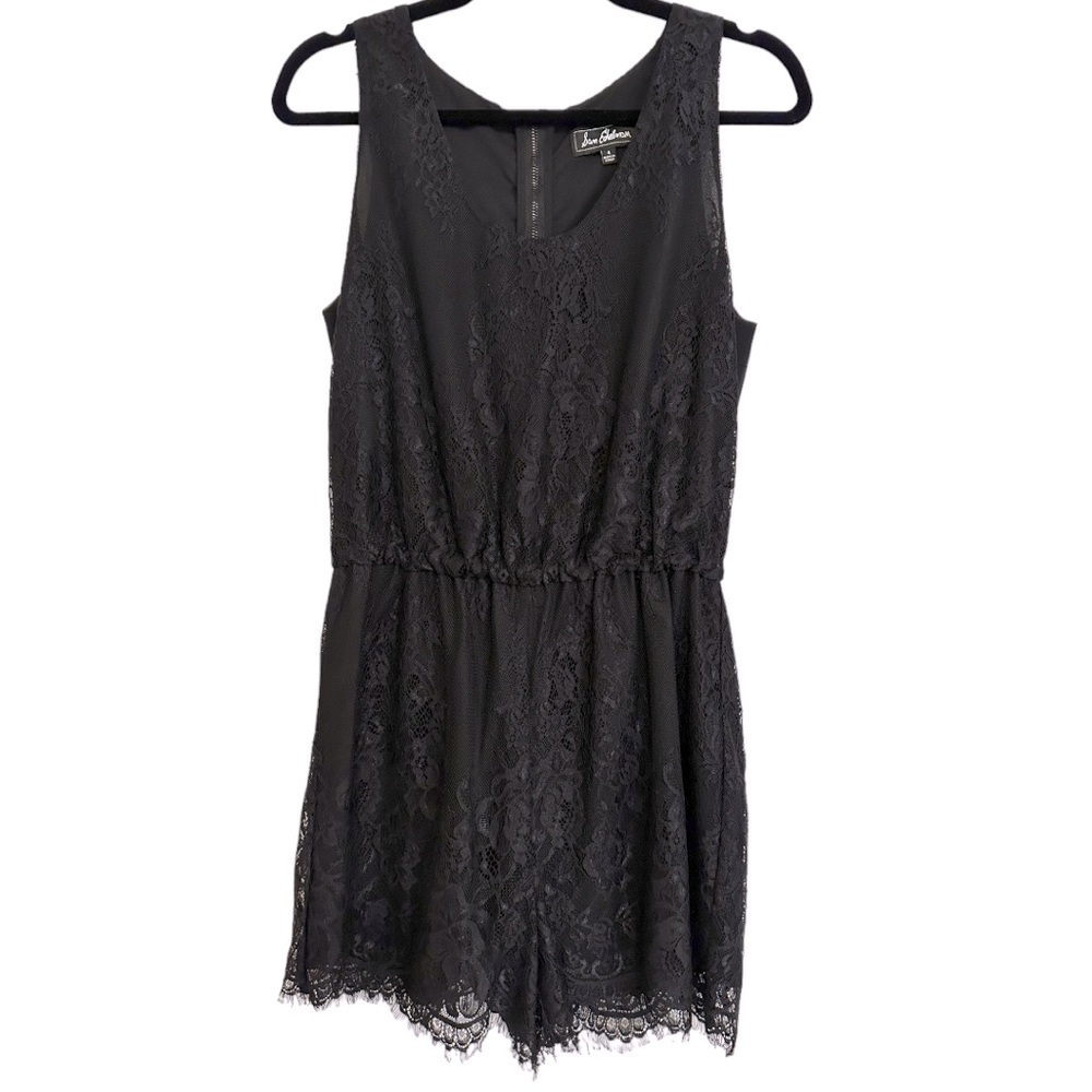 Sam Edelman Black Lace Romper Size 4